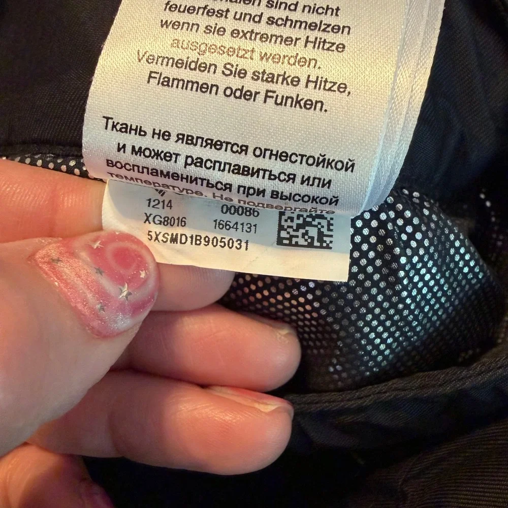 Columbia‎ Kids Omni-Heat Snow Pants Black OutGrown Insulated Winter XS 6/6X